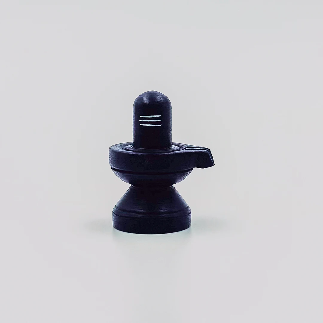 Black Stone Shiva Lingam — 1 Inch