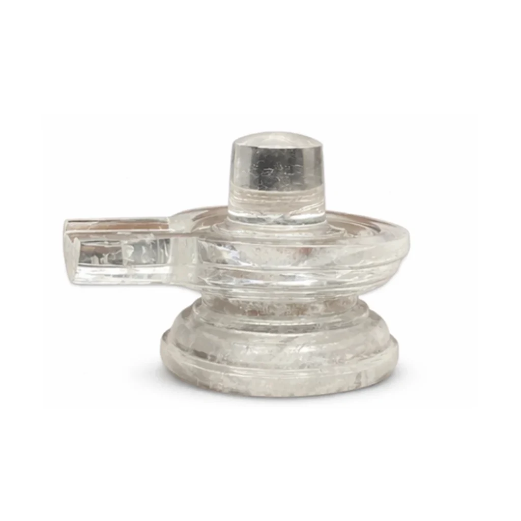 Chandramouleshwar Sphatik Lingam — 3 Inch