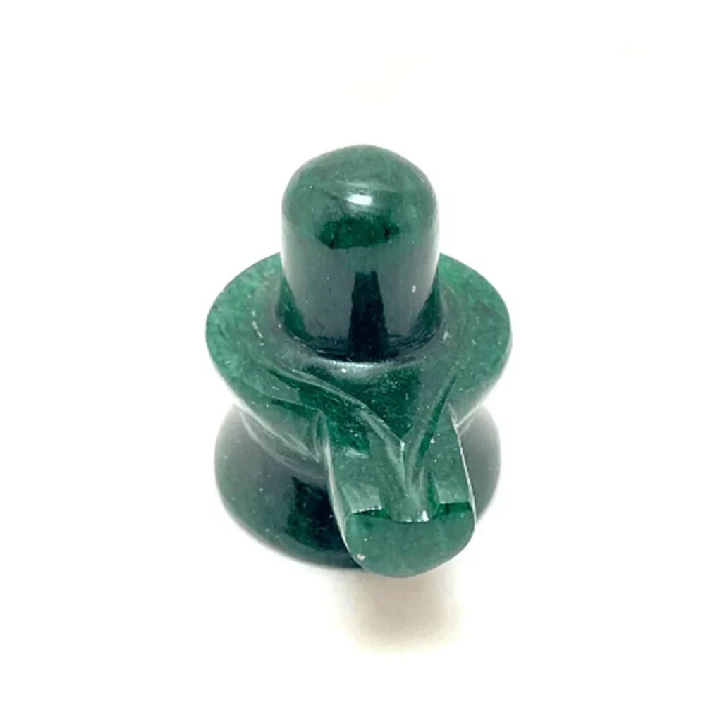 Maragatha Shiva Lingam — 1 Inch